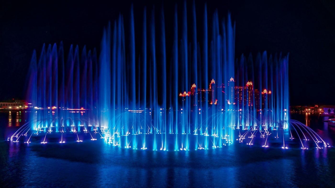 Neue Attraktion Dubai Eroffnet Die Grossten Wasserfontanen Der Welt Travel4news